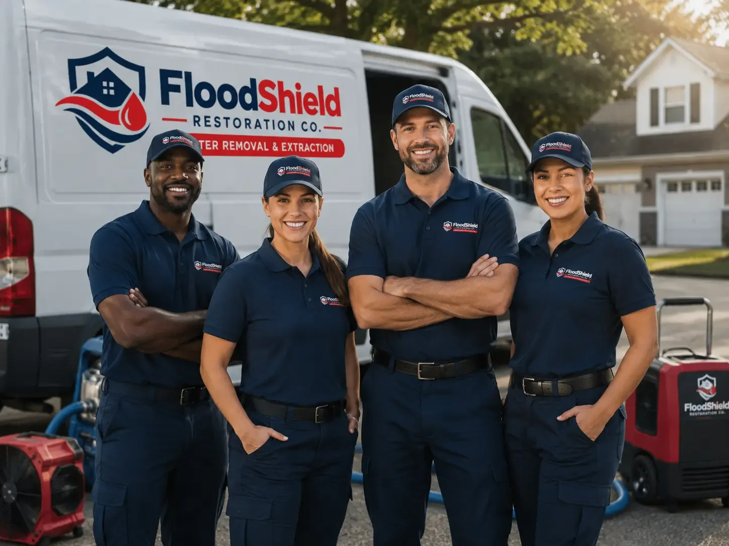 Flood Damage Restoration company in Dresser, WI